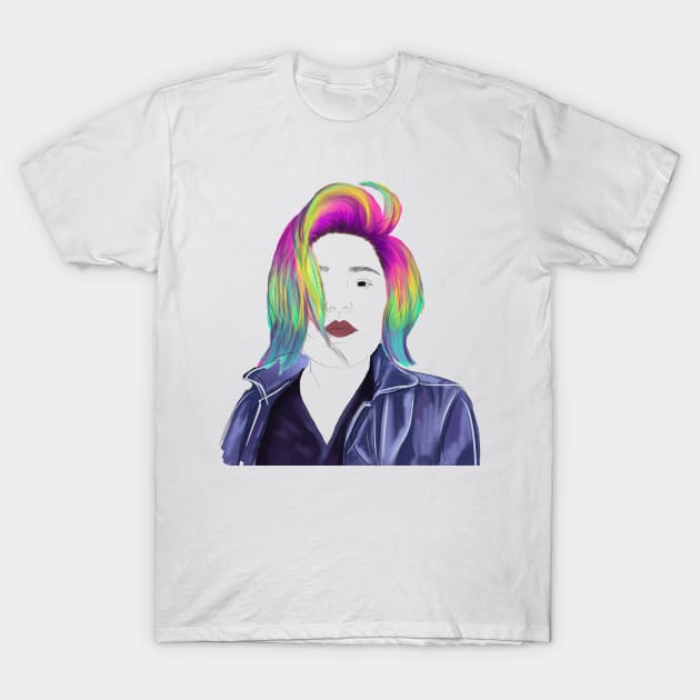 Without face T-Shirt by Keen_On_Colors